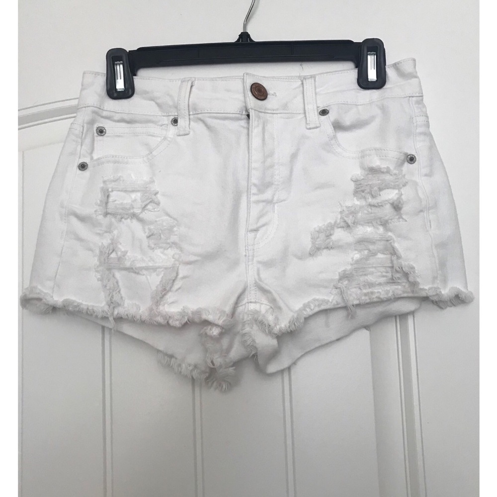 American Eagle White Shorts